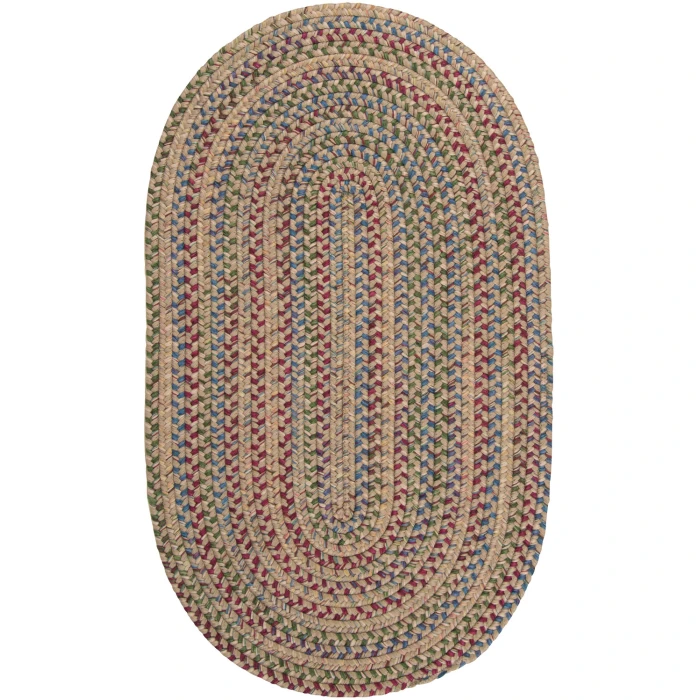 Colonial Mills Worley Oval Rug Natural WY18R0 4' X 6' Rug