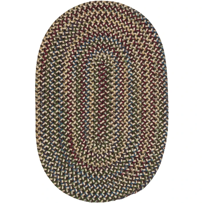 Colonial Mills Worley Oval Rug Brown WY44R0 42" X 66" Rug