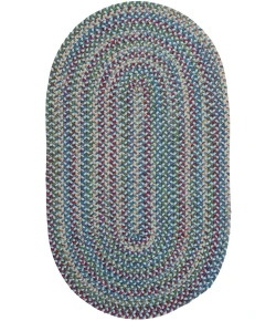 Colonial Mills Worley Oval Blue WY67R0 8' X 11' Rug