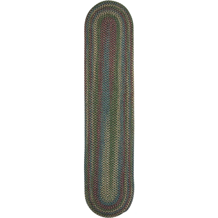 Colonial Mills Worley Runners Dark Green WY26R0 30" X 7' Rect. Rug