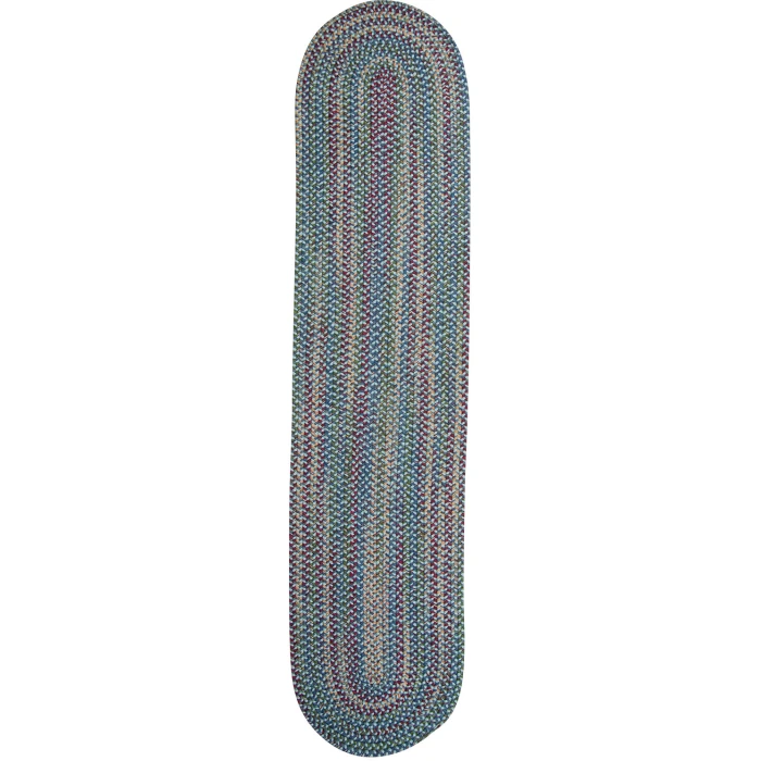 Colonial Mills Worley Runners Blue WY67R0 30" X 14' Rect. Rug