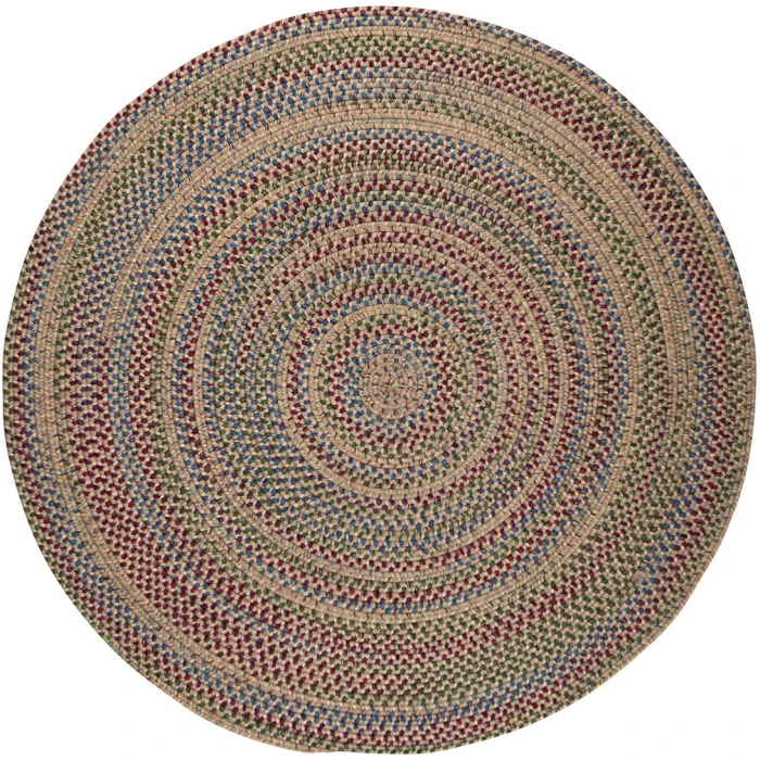 Colonial Mills Worley Rounds Rug Natural WY18R0 6' X 6' Rug