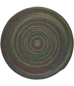 Colonial Mills Worley Rounds Dark Green WY26R0 6' X 6' Rug