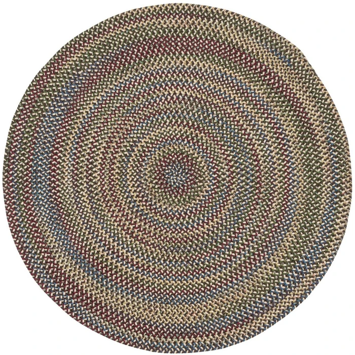Colonial Mills Worley Rounds Rug Brown WY44R0 6' X 6' Rug