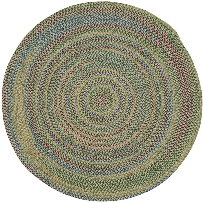 Colonial Mills Worley Rounds Rug Moss Green WY52R0 6' X 6' Rug