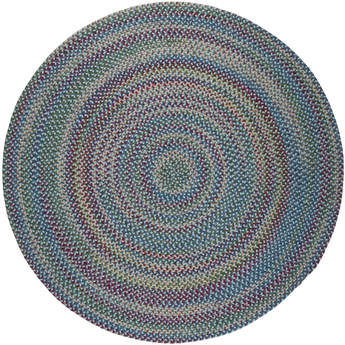 Colonial Mills Worley Rounds Rug Blue WY67R0 7' X 7' Rug