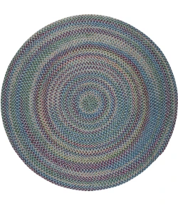 Colonial Mills Worley Rounds Blue WY67R0 8' X 8' Rug