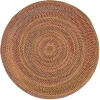 Colonial Mills Worley Rounds Orange WY97R0 6' X 6' Rug