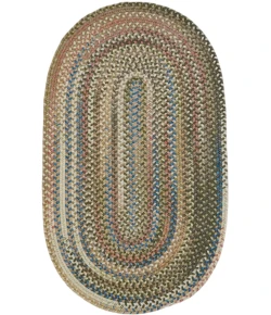 Colonial Mills New England Braid Urban Brown NE02R0 7' X 9' Oval Rug