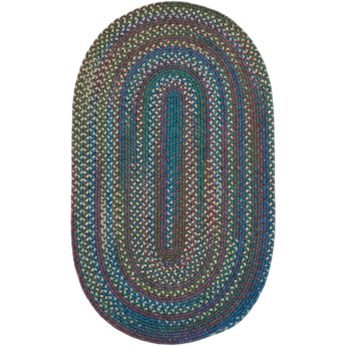 Colonial Mills New England Braid Rug Dusk Blue NE05R0 5' X 7' Rug