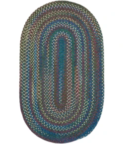 Colonial Mills New England Braid Dusk Blue NE05R0 7' X 9' Oval Rug