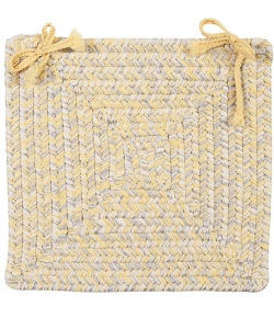 Colonial Mills Catalina Chair Pads Sun-soaked CA39A01 15" X 15" (Set of 4) Chair Pads Rug