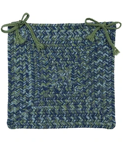 Colonial Mills Catalina Chair Pads Deep Sea CA49A015 15" X 15" (Single) Chair Pads Rug