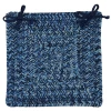 Colonial Mills Catalina Chair Pads Blue Wave CA59A015 15" X 15" (Single) Chair Pads Rug