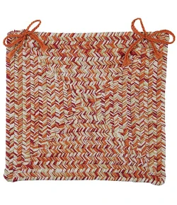 Colonial Mills Catalina Chair Pads Fireball CA79A01 15" X 15" (Set of 4) Chair Pads Rug