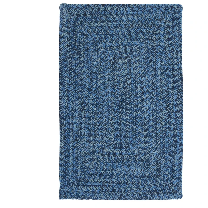 Colonial Mills Catalina Rect.angle Rug Blue Wave CA59R06 5' X 7' Rug