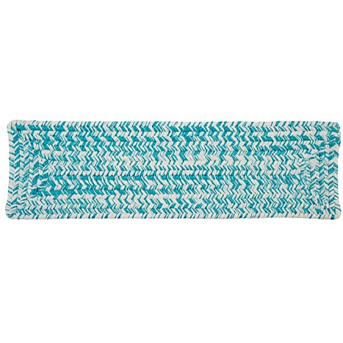 Colonial Mills Catalina Stair Treads Aquatic CA19A00 8" X 28" (Set of 13) Stair Treads Rug