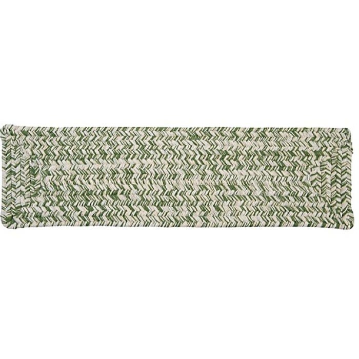 Colonial Mills Catalina Stair Treads Greenery CA69A00 8" X 28" (Set of 13) Stair Treads Rug