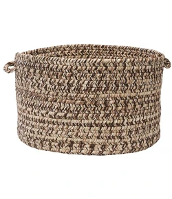 Colonial Mills Corsica Baskets Weathered Brown CC99A0 18"d X 12"h Baskets Rug