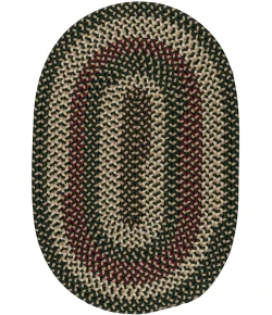 Colonial Mills Brook Farm Oval Winter Green BF62R0 5' X 5' Rug
