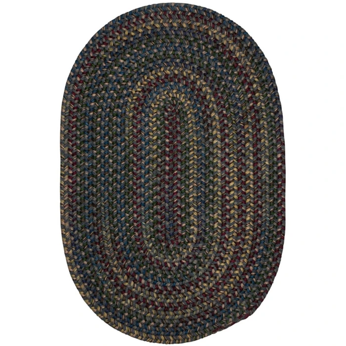 Colonial Mills Midnight Oval Rug Charcoal MN27R0 6' X 9' Rug