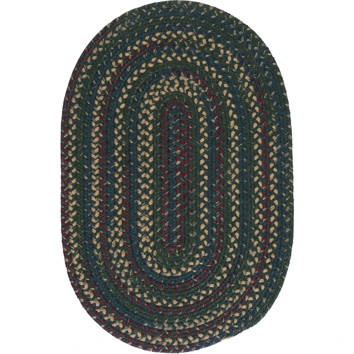 Colonial Mills Midnight Oval Rug Deep Forest MN77R0 5' X 8' Rug