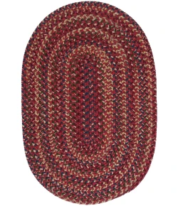 Colonial Mills Midnight Oval Burnt Brick MN87R0 3' X 5' Rug