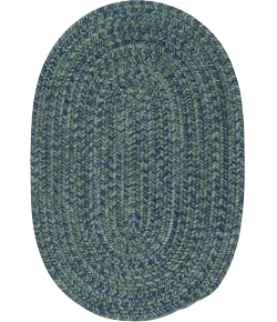 Colonial Mills Carrington Tweed Deep Blue EW29R0 2' X 7' Oval Rug
