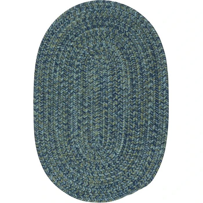 Colonial Mills Carrington Tweed Rug Deep Blue EW29R0 2' X 7' Rug