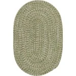 Colonial Mills Carrington Tweed Green EW39R0 8' X 11' Oval Rug