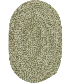 Colonial Mills Carrington Tweed Green EW39R0 8' X 11' Oval Rug