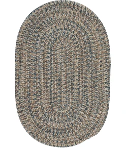 Colonial Mills Carrington Tweed Navy & Tan EW49R0 7' X 7' Rug