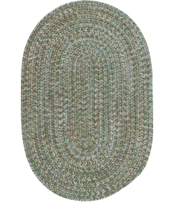 Colonial Mills Carrington Tweed Light Blue EW59R0 8' X 10' Oval Rug