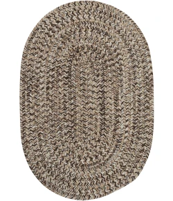 Colonial Mills Carrington Tweed Brown EW99R0 6' X 9' Oval Rug