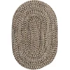 Colonial Mills Carrington Tweed Brown EW99R0 8' X 10' Oval Rug