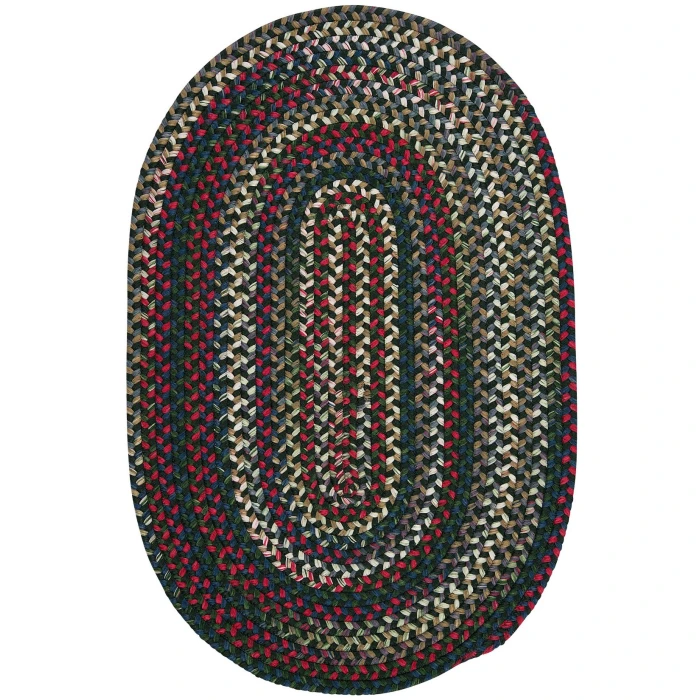 Colonial Mills Chestnut Knoll Oval Rug Thyme Green CK67R0 5' X 8' Rug