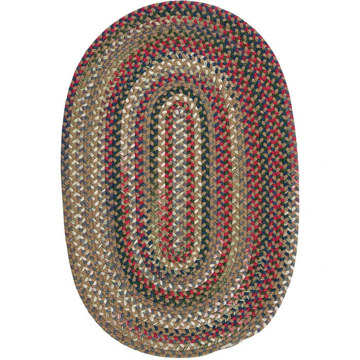 Colonial Mills Chestnut Knoll Oval Rug Straw Beige CK87R0 4' X 6' Rug