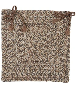 Colonial Mills Corsica Chair Pads Storm Gray CC89A01 15" X 15" (Set of 4) Chair Pads Rug