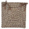 Colonial Mills Corsica Chair Pads Storm Gray CC89A015 15" X 15" (Single) Chair Pads Rug
