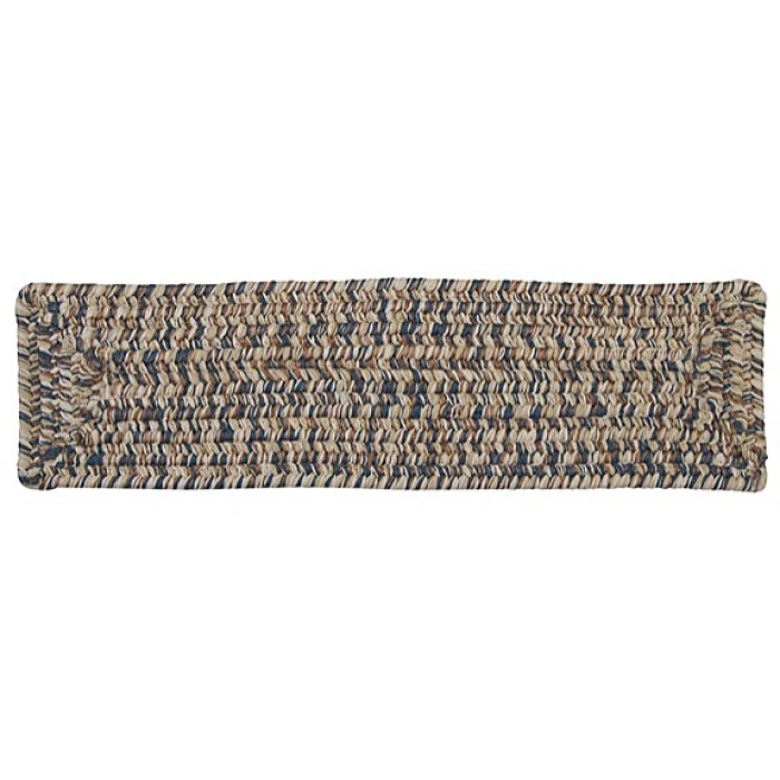 Colonial Mills Corsica Stair Treads Lake Blue CC49A00 8" X 28" (Set of 13) Stair Treads Rug