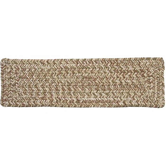 Colonial Mills Corsica Stair Treads Moss Green CC69A008 8" X 28" (Single) Stair Treads Rug
