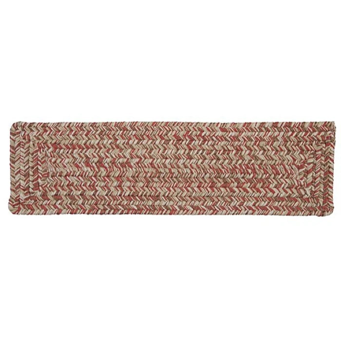 Colonial Mills Corsica Stair Treads Porcelain Rose CC79A00 8" X 28" (Set of 13) Stair Treads Rug