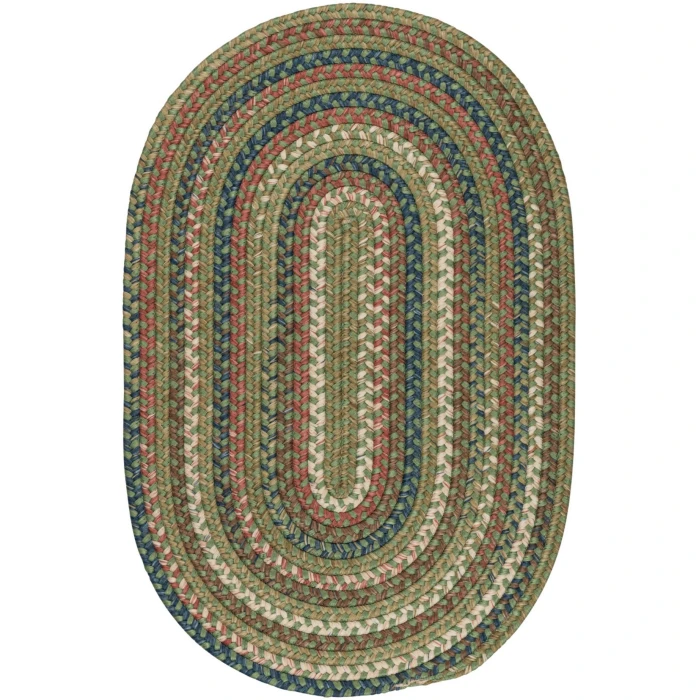 Colonial Mills Cedar Cove Oval Rug Olive CV69R0 4' X 6' Rug