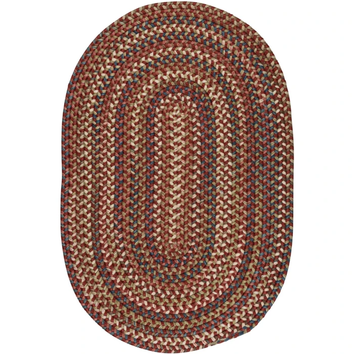 Colonial Mills Cedar Cove Oval Rug Rust CV79R0 2' X 3' Rug