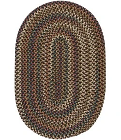 Colonial Mills Cedar Cove Oval Dark Brown CV89R0 4' X 6' Rug