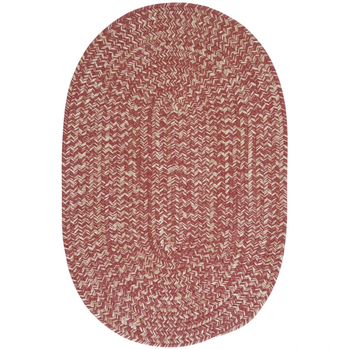 Colonial Mills Tremont Oval Rug Rosewood TE79R0 8' X 11' Rug