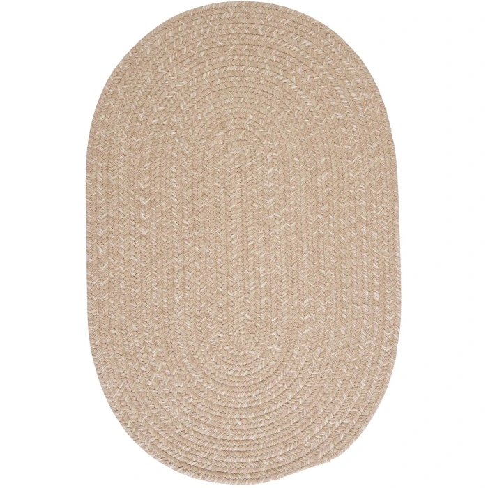 Colonial Mills Tremont Oval Rug Oatmeal TE99R0 4' X 6' Rug
