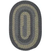 Colonial Mills Walden Charcoal & Yellow WN33R0 2' X 4' Rug