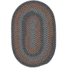 Colonial Mills Walden Charcoal & Orange WN43R0 7' X 9' Rug