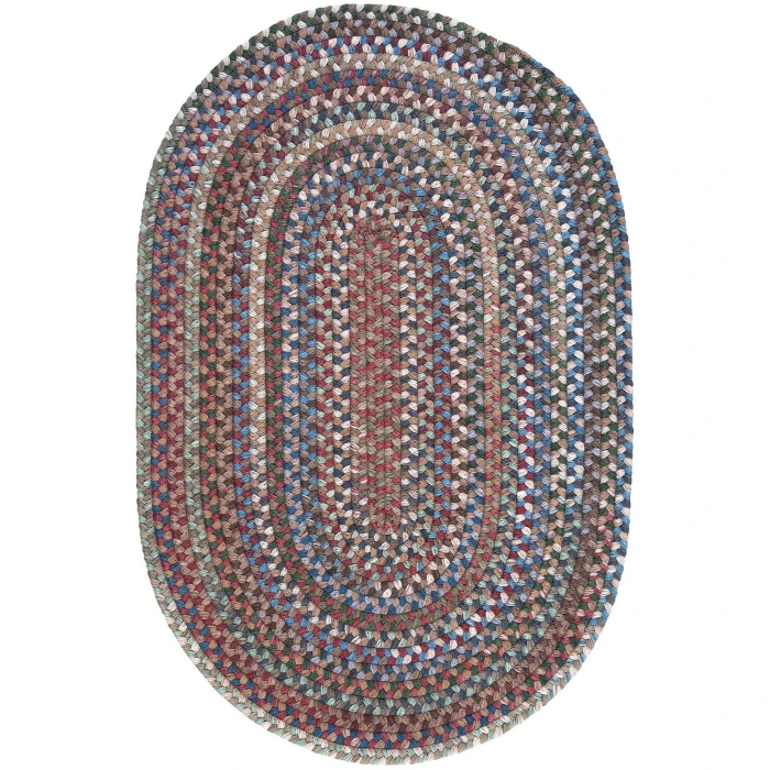 Colonial Mills Oak Harbour Oval Rug Dusk OH48R0 3' X 3' Rug
